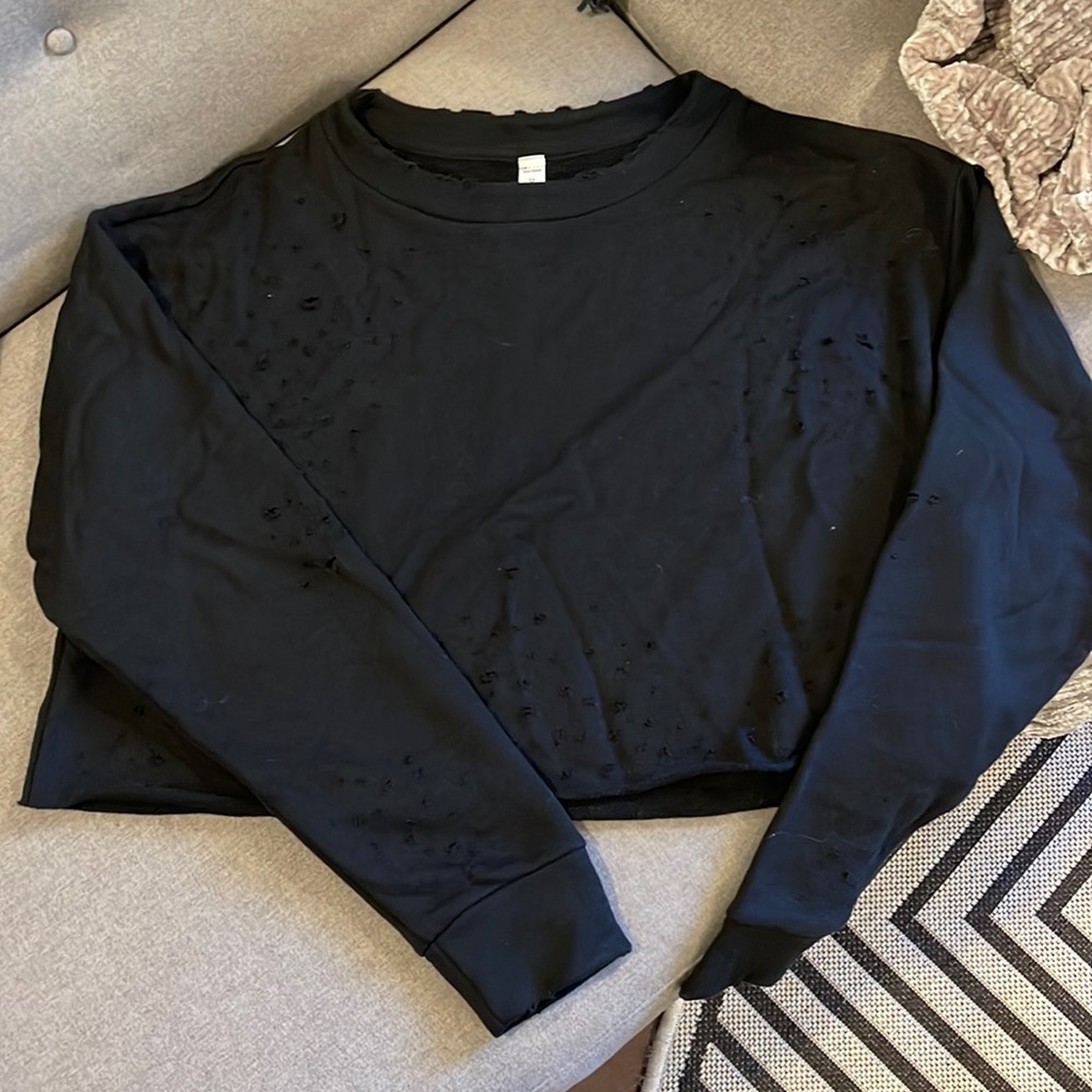 Alo Yoga Crop Hoodie